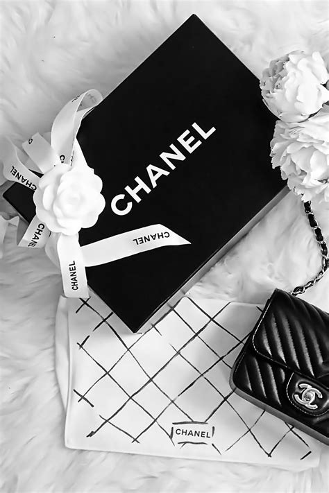 chanel on chain black and white|chanel black and white aesthetic.